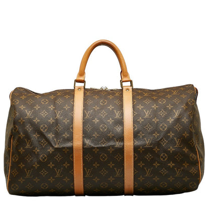 ルイ ヴィトン モノグラム キーポル50 ハンドバッグ ボストンバッグ M41426 ブラウン PVC レザー レディース LOUIS VUITTON 【中古】｜【銀座パリス】　楽天市場店