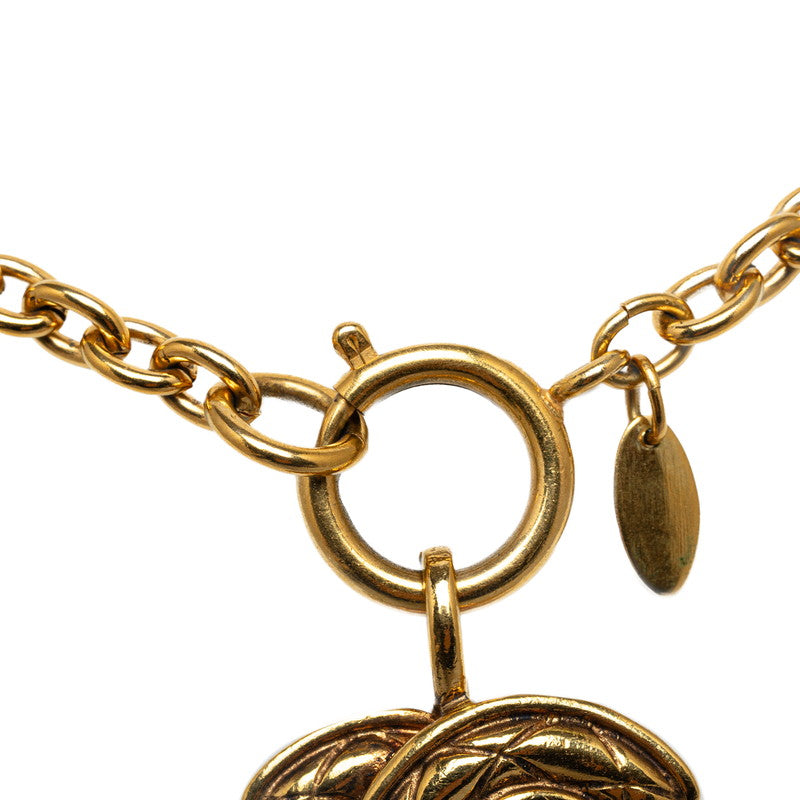 Chanel Vintage Matrasse Coco Necklace G   Chanel