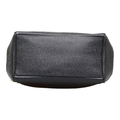 Chanel Coca-Cola Handbags Black Gold Matt Caviar   Chanel
