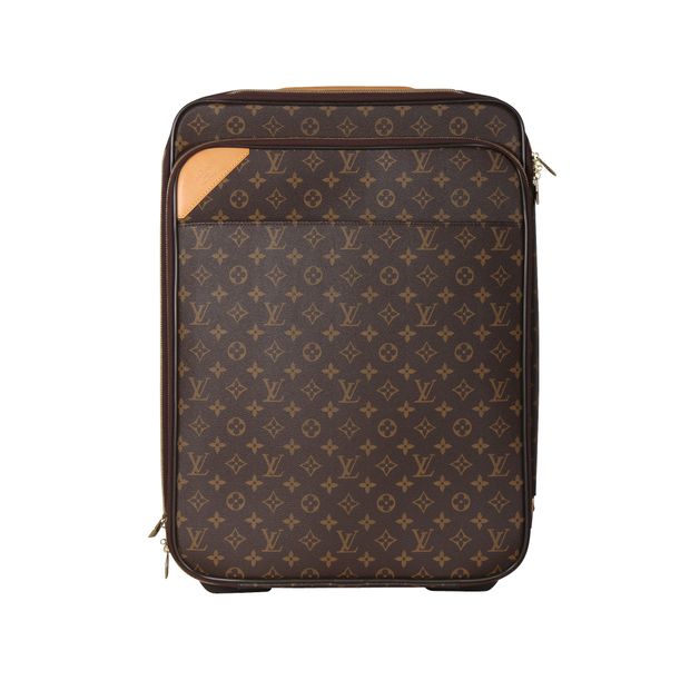 LOUIS VUITTON Suitcase Pegase 55 In Monogram Canvas