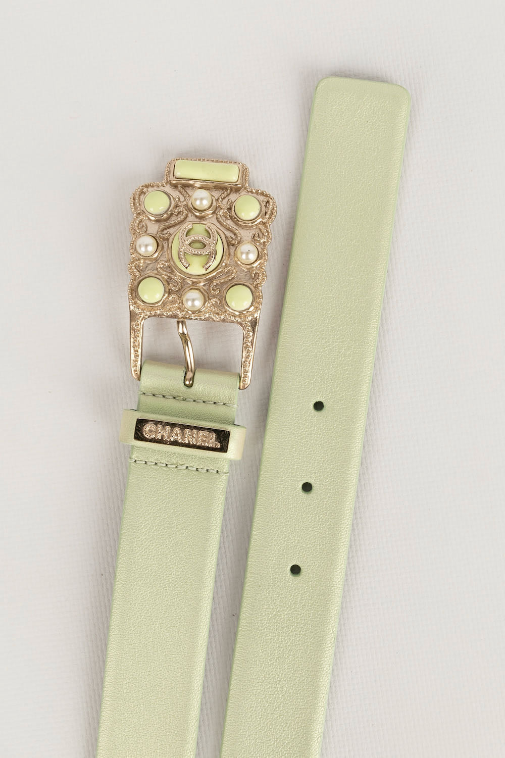 Ceinture en cuir Chanel