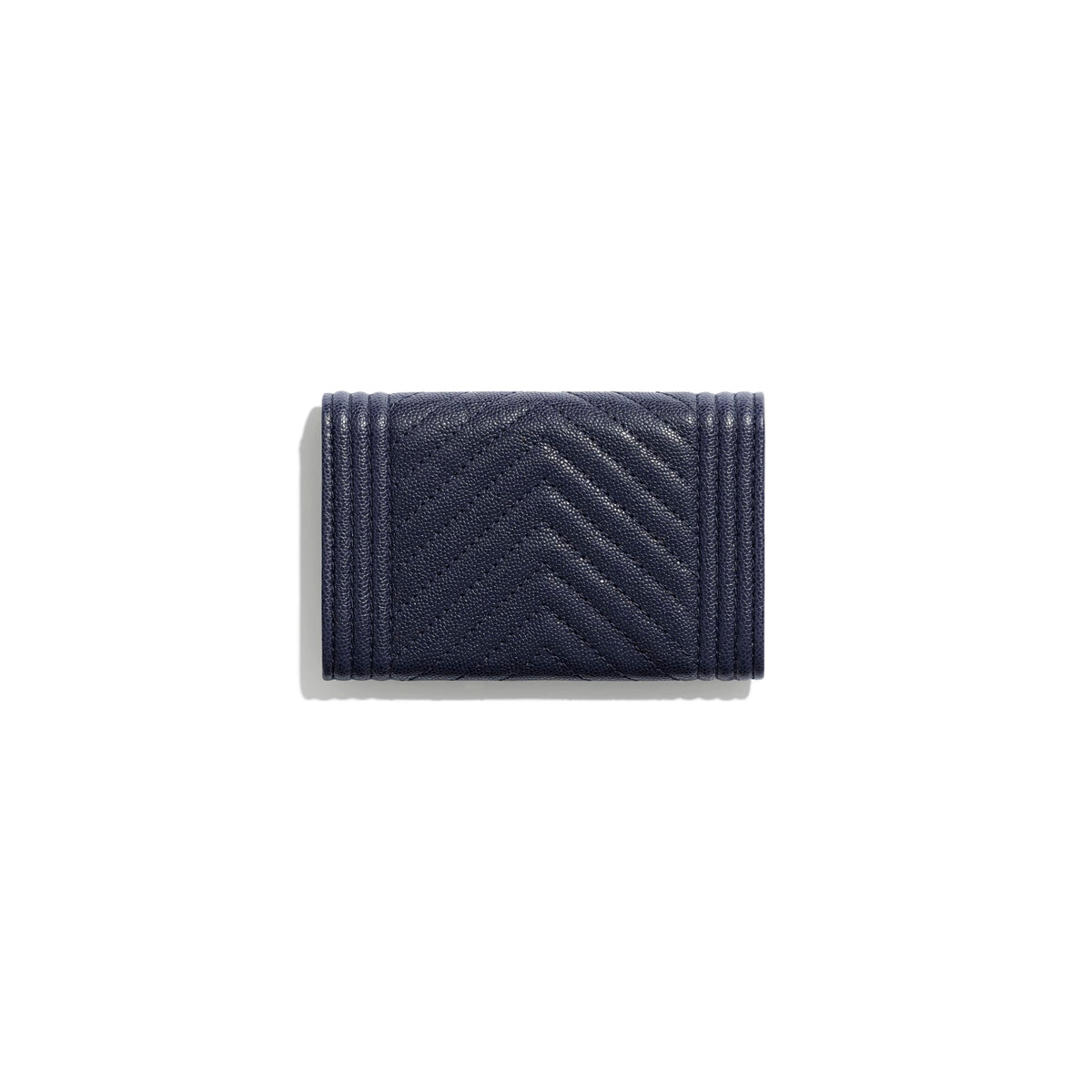 Chanel Boy Chanel Flap Card Holder Black