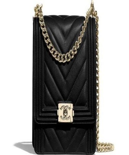 Chanel Boy HandBag Black
