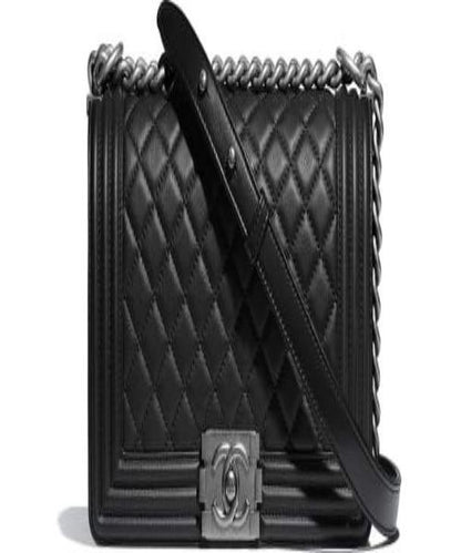 Chanel Boy HandBag Black