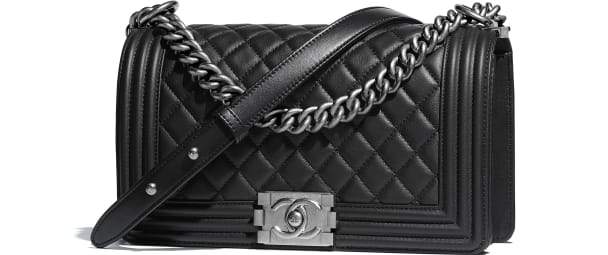 Chanel Boy HandBag Black