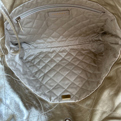 *Brand New, Receipt, Microchip* C22 Small Hobo 22 Bag Gold Calfskin GHW