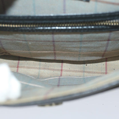 BurberrySs Shoulder Bag Leather Black Auth bs10626