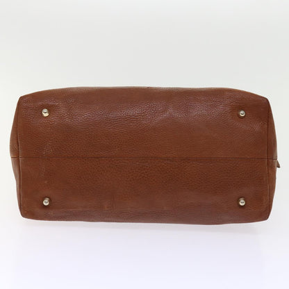 Burberry Shoulder Bag Leather Brown Auth bs11191