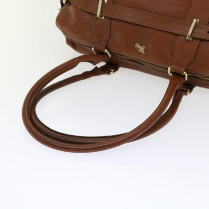Burberry Shoulder Bag Leather Brown Auth bs11191