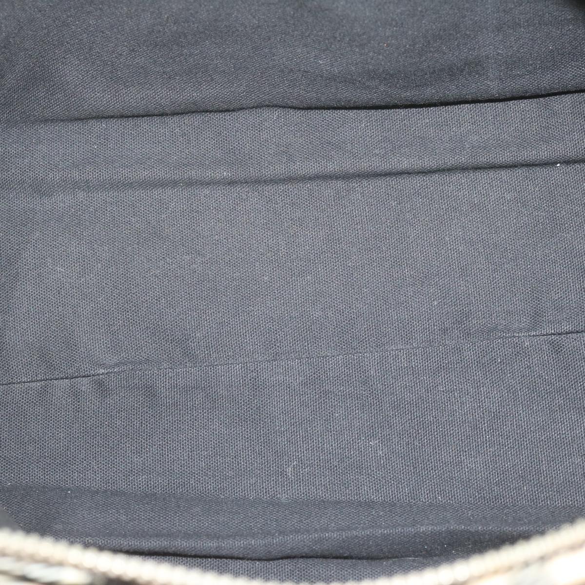 Burberry Nova Check Blue Label Hand Bag Nylon Beige Auth bs11218