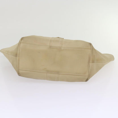 Burberry Tote Bag Canvas Beige Auth bs11831
