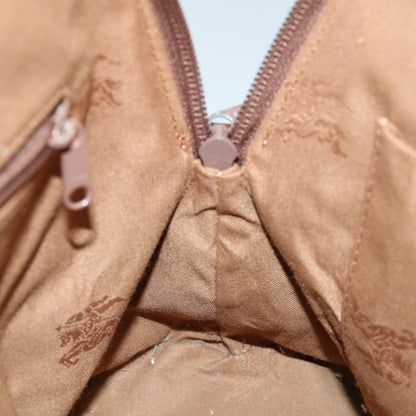 BurberrySs Hand Bag Canvas Brown Auth bs12031