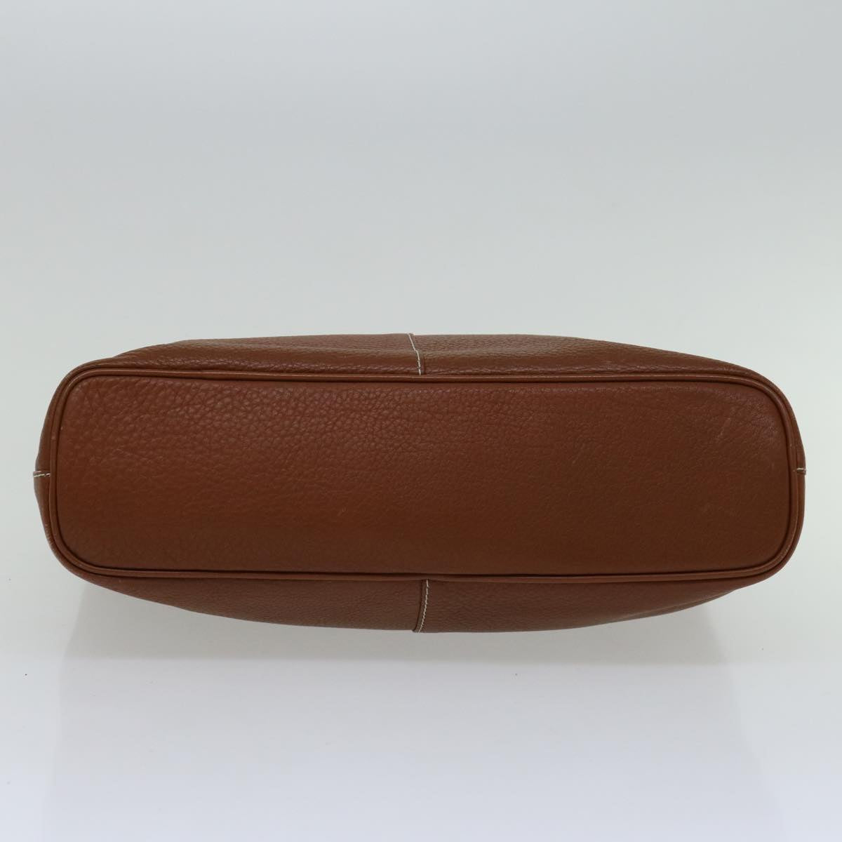 BurberrySs Hand Bag Leather Brown Auth bs12032
