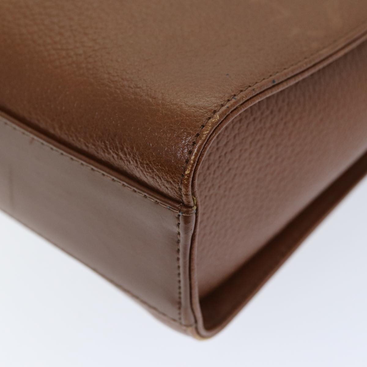 BURBERRYSs Shoulder Bag Leather Brown Auth bs13916