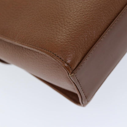 BURBERRYSs Shoulder Bag Leather Brown Auth bs13916