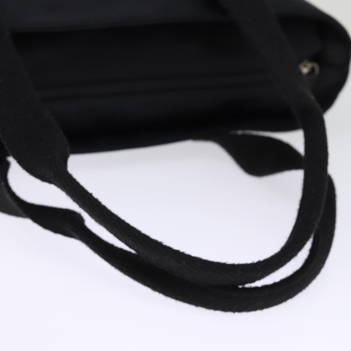 Burberry Nova Check Tote Bag Nylon Black Auth bs14408