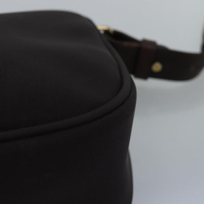 BURBERRYSs Shoulder Bag PVC Leather Brown Auth bs15062
