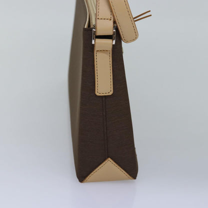 BURBERRY Hand Bag Canvas Brown Auth bs15077