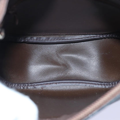 BURBERRYSs Nova Check Shoulder Bag Canvas Brown Auth bs15361