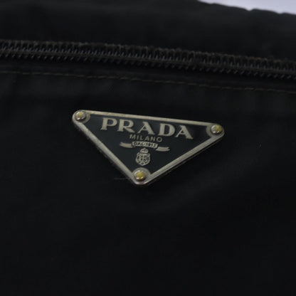 PRADA Shoulder Bag Nylon Black Auth bs15593