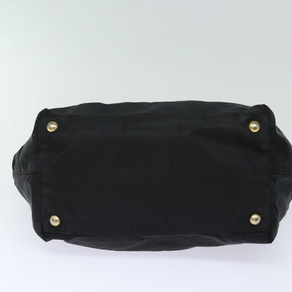 PRADA Hand Bag Nylon Black Auth bs15603