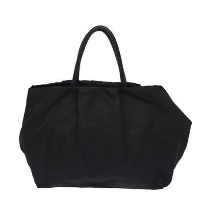 PRADA Hand Bag Nylon Black Auth bs15603