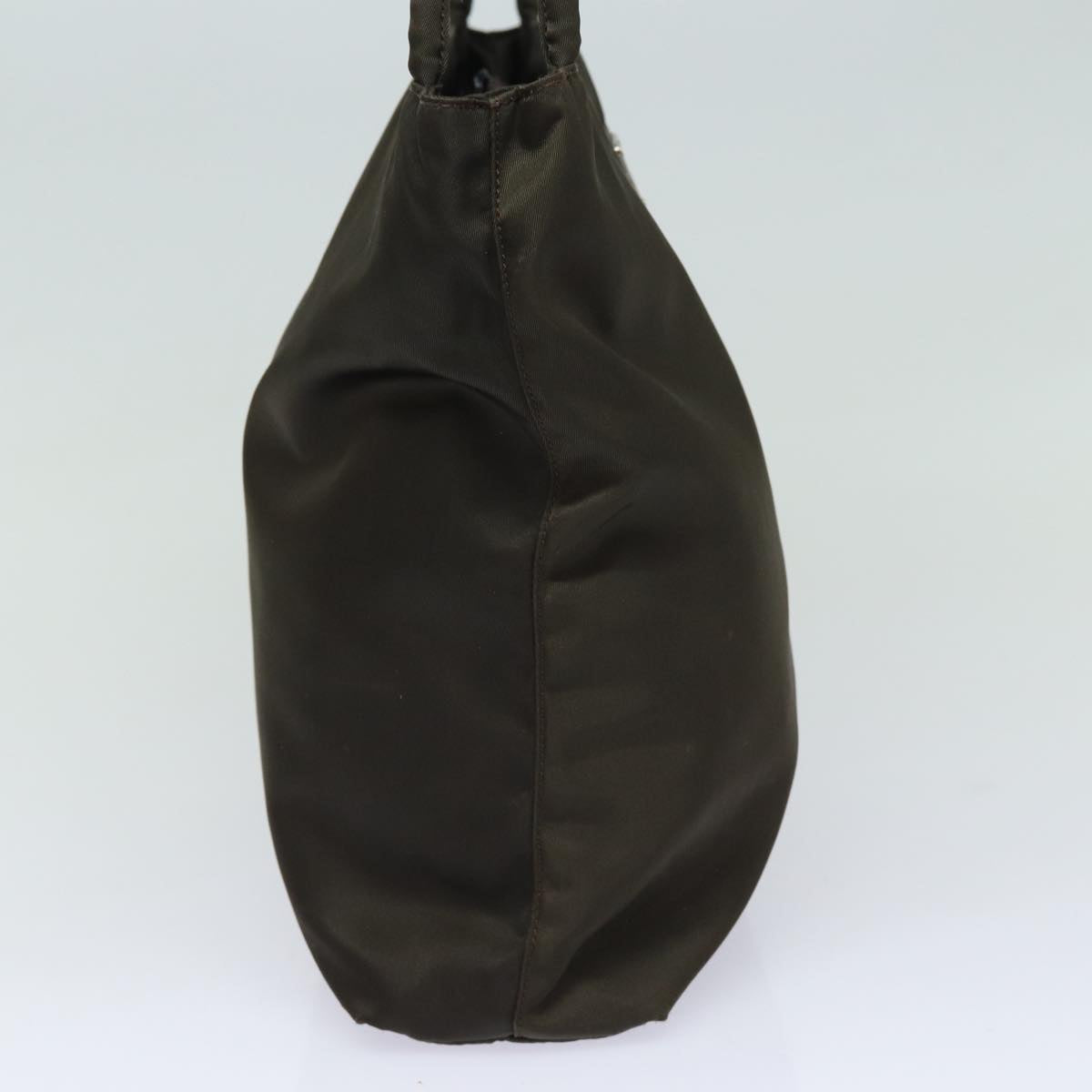 PRADA Shoulder Bag Nylon Khaki Auth bs15829