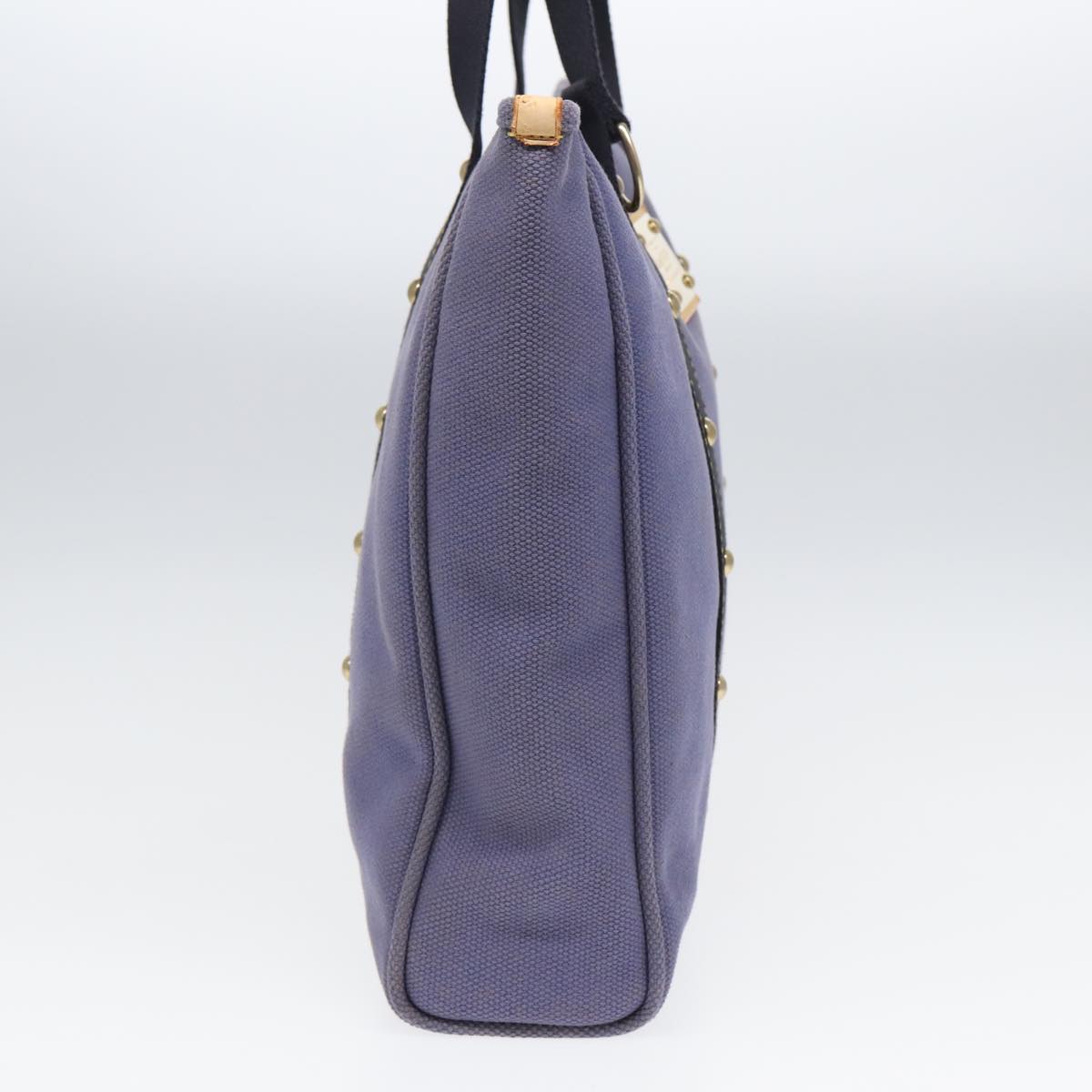 LOUIS VUITTON Antigua Cabas GM Tote Bag Blue M40083 LV Auth bs15986