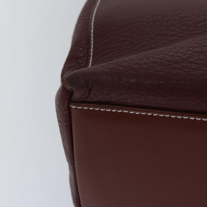 BURBERRYSs Tote Bag Leather Brown Auth bs16014