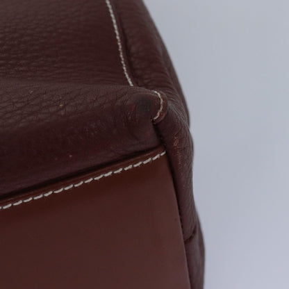 BURBERRYSs Tote Bag Leather Brown Auth bs16014