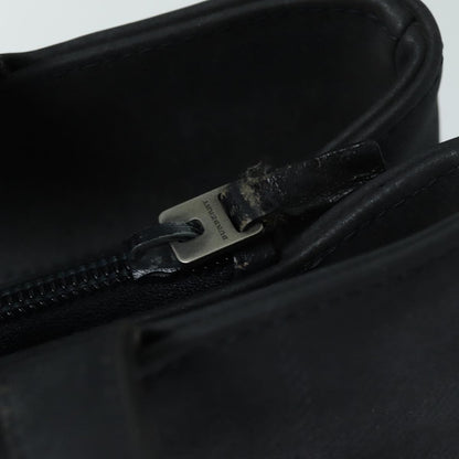 BURBERRY Nova Check Hand Bag Canvas Black Auth bs16015