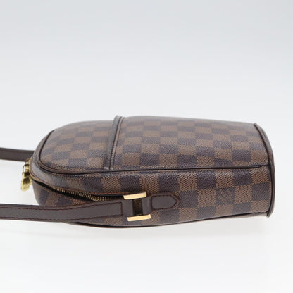 LOUIS VUITTON Damier Ebene Ipanema PM Shoulder Bag N51294 LV Auth bs16030