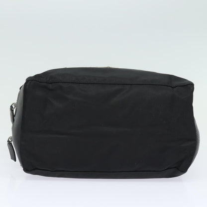 PRADA Second Bag Nylon Black Auth bs16061