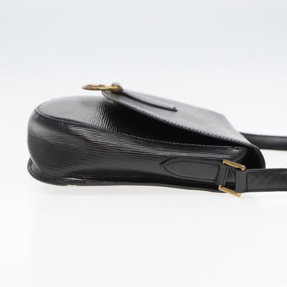 LOUIS VUITTON Epi Saint Cloud GM Shoulder Bag Black Noir M52192 LV Auth bs16110