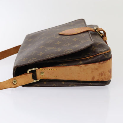 LOUIS VUITTON Monogram Cartouchiere GM Shoulder Bag M51252 LV Auth bs16121