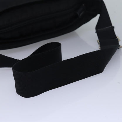 PRADA Shoulder Bag Nylon Black Auth bs16146