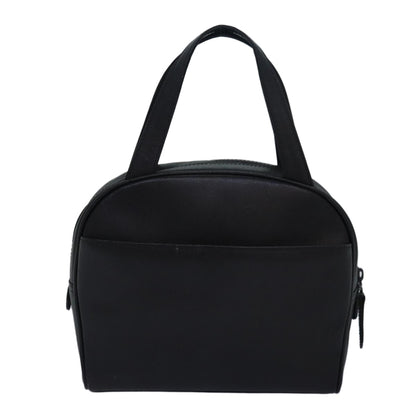 BURBERRY Hand Bag Suede Black Auth bs16158