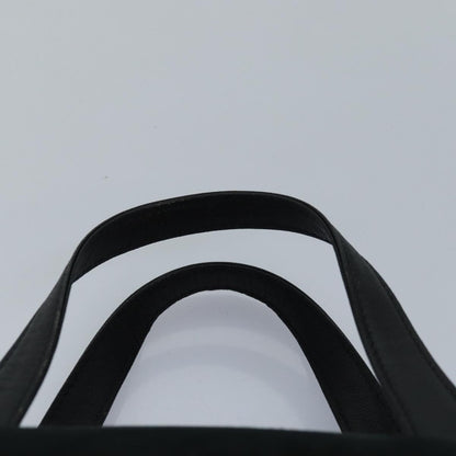 BURBERRY Hand Bag Suede Black Auth bs16158