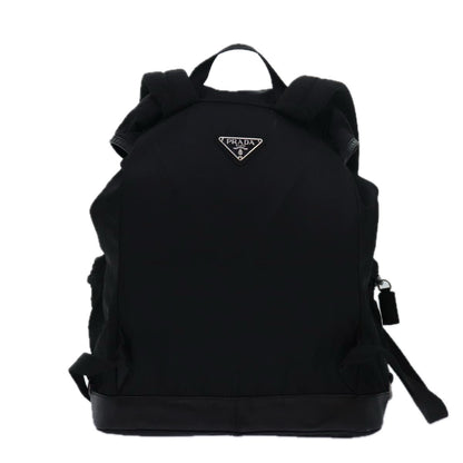 PRADA Backpack Nylon Black Auth bs16173