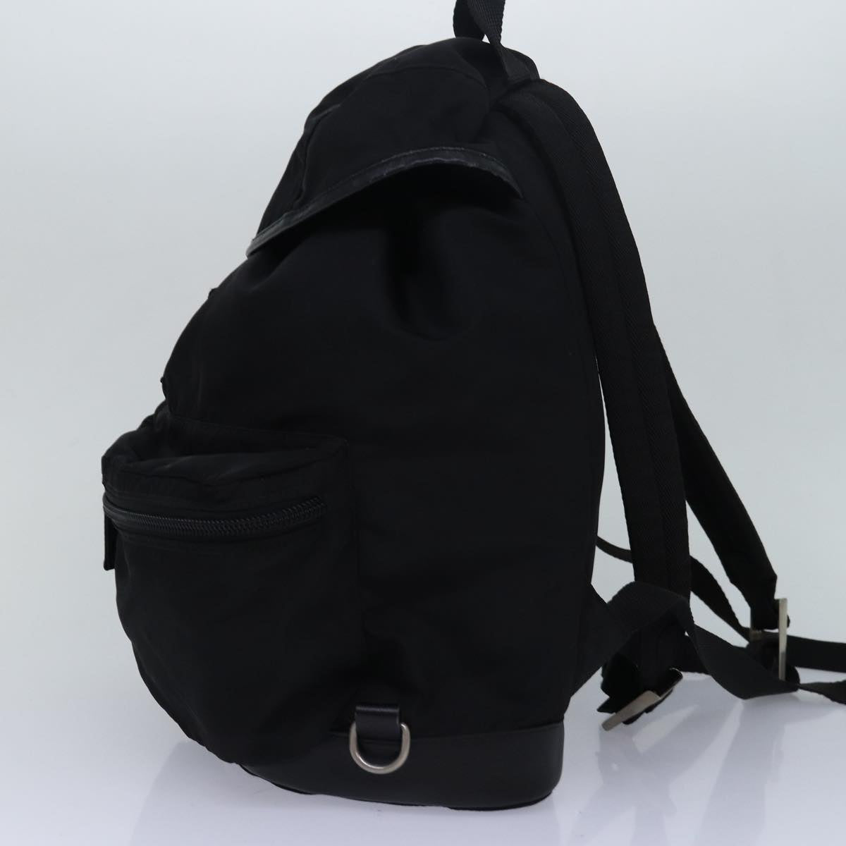 PRADA Backpack Nylon Black Auth bs16173