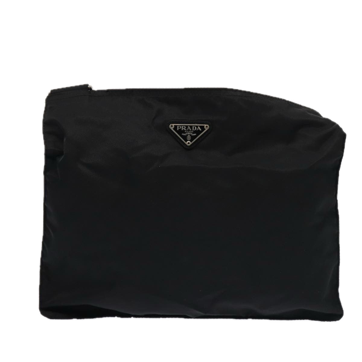 PRADA Shoulder Bag Nylon Black Auth bs16307