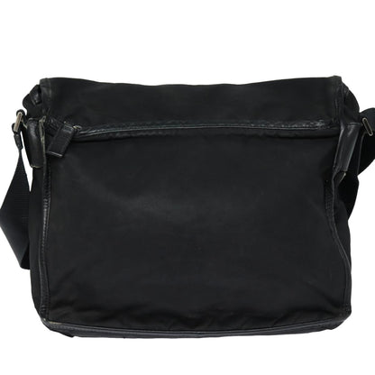 PRADA Shoulder Bag Nylon Black Auth bs16316