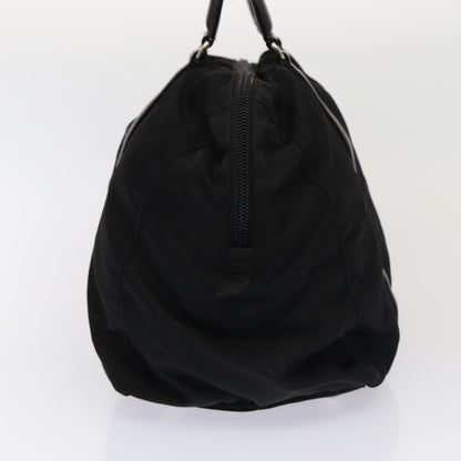 PRADA Hand Bag Nylon Black Auth bs16351