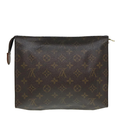 LOUIS VUITTON Monogram Poche Toilette 26 Pouch M47542 LV Auth bs16866