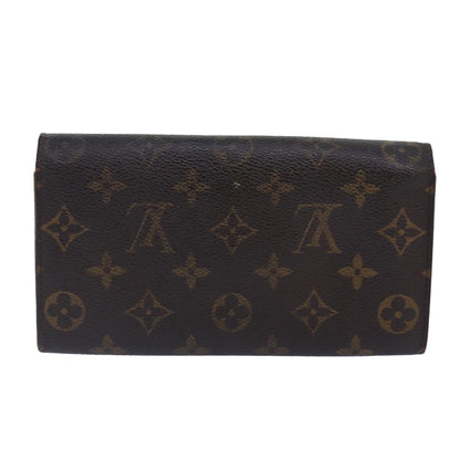 LOUIS VUITTON Monogram Portefeuille Sarah Long Wallet M60531 LV Auth bs16886