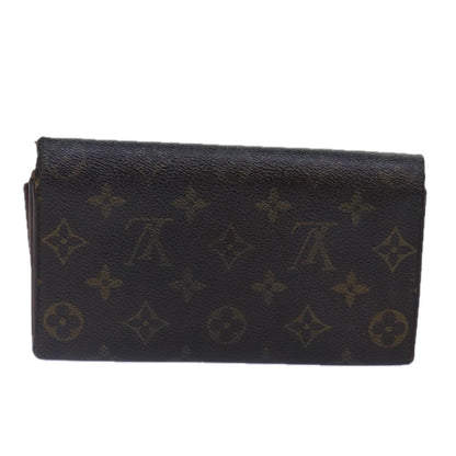 LOUIS VUITTON Monogram Pochette Porte Monnaie Credit Wallet M61725 Auth bs16926