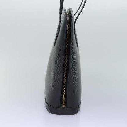 LOUIS VUITTON Epi Lussac Shoulder Bag Black M52282 LV Auth bs16943