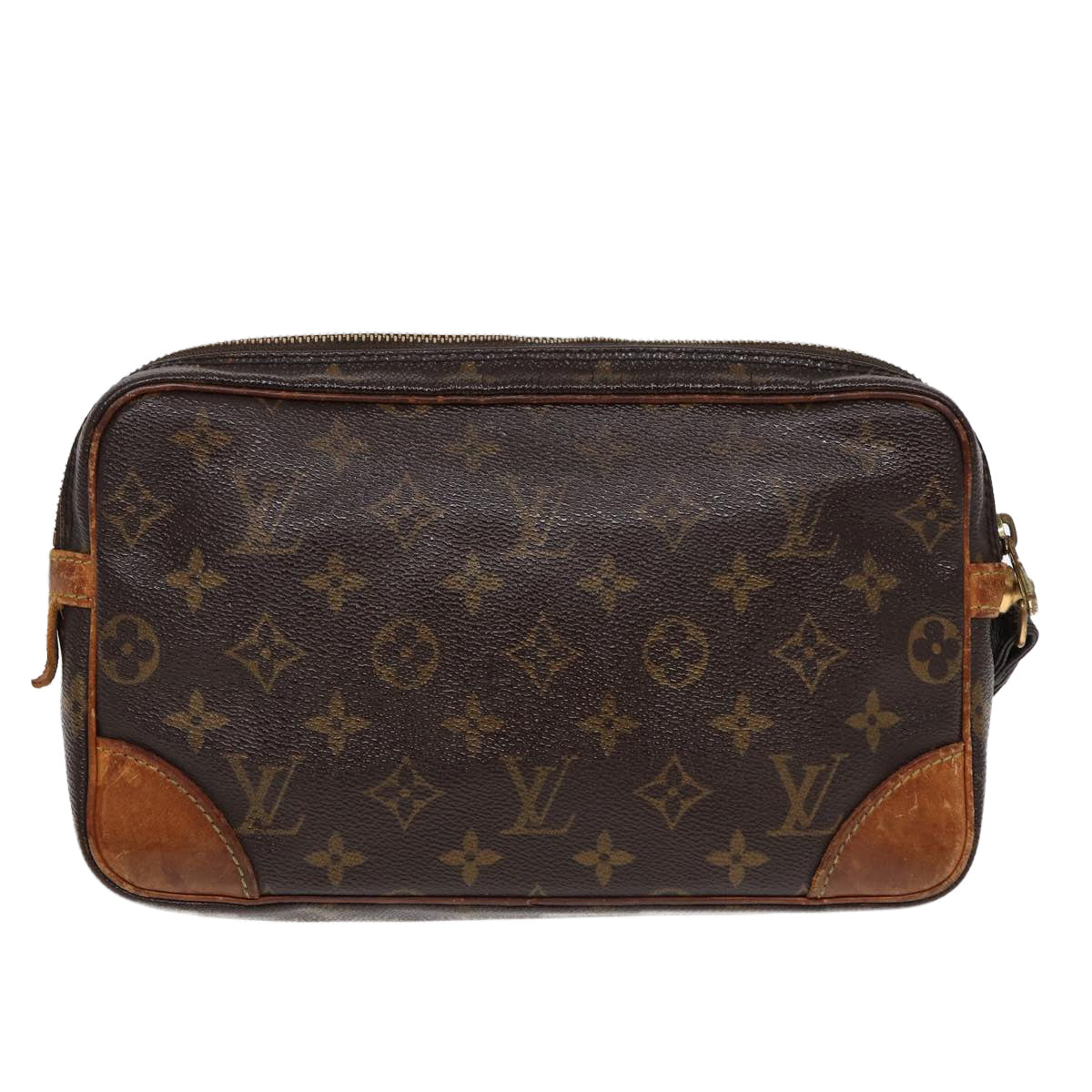 LOUIS VUITTON Monogram Marly Dragonne GM Clutch Bag M51825 LV Auth bs16946