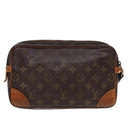LOUIS VUITTON Monogram Marly Dragonne GM Clutch Bag M51825 LV Auth bs16946