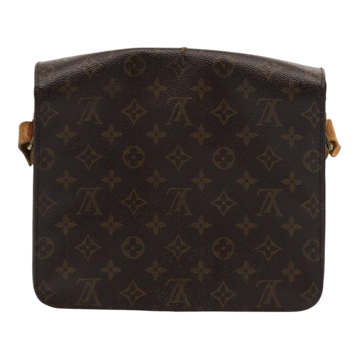 LOUIS VUITTON Monogram Cartouchiere GM Shoulder Bag M51252 LV Auth bs17000
